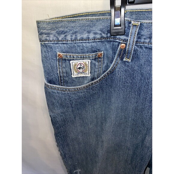 Cinch Men’s Straight Jeans Size 40x34 Blue Rodeo Western Cowboy - Picture 5 of 13
